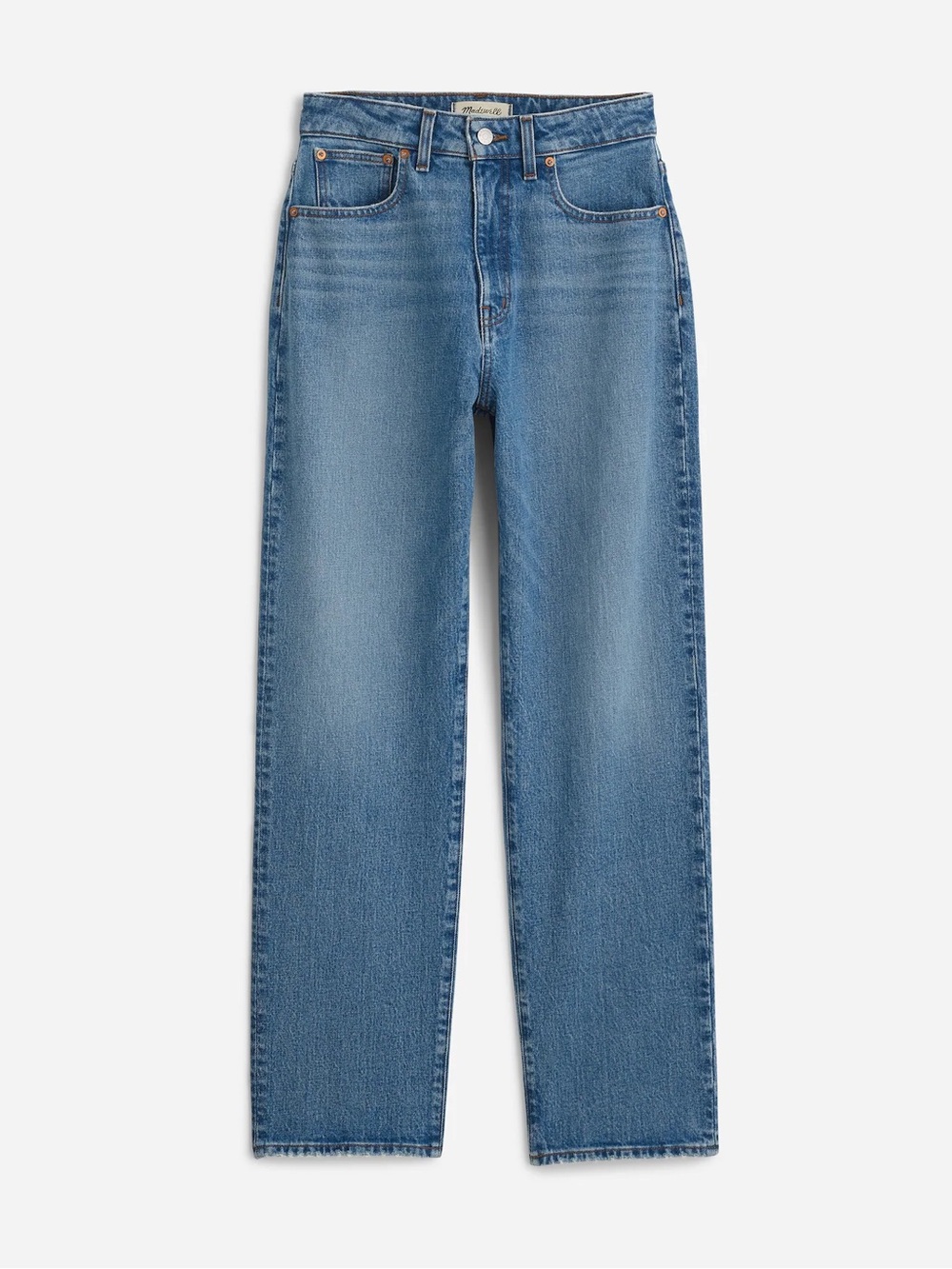 Madewell 90s curvy straight jeans, size 30P.